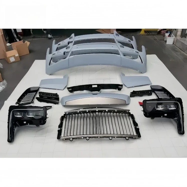 For  Cullinan Bumper Kit 2019 Upgrade 2025 Old to New Version Body Kit Plug and Play LED Headlights